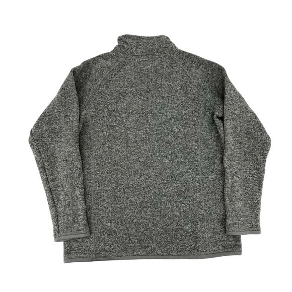 Stormpack | Women's 1/4 Zip Fleece Sweater | Grey | Large - Picture 2 of 2